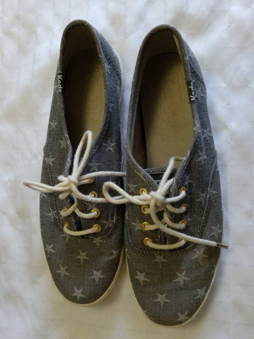 Keds Champion Originals grey with stars limited edition Lace-Up classic sneaker